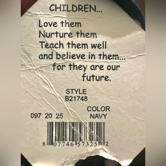 Blueberi boulevard dress navy w/polka dots & sunflower details - girl’s 4T - Picture 9 of 10